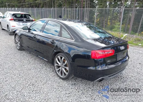 2013 Audi A6 3.0T Premium from USA, damaged, VIN WAUHGAFC1DN158567